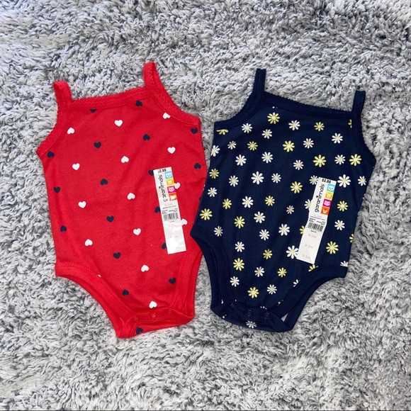 Garanimals Other - Garanimals 2Piece Bundle Baby Girl Bodysuit 0-3
